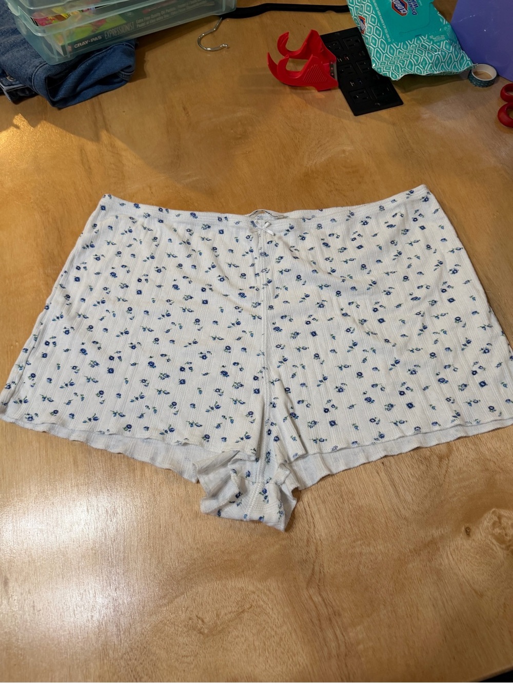 Doen Stella Shorts in Blue Sweet Pea